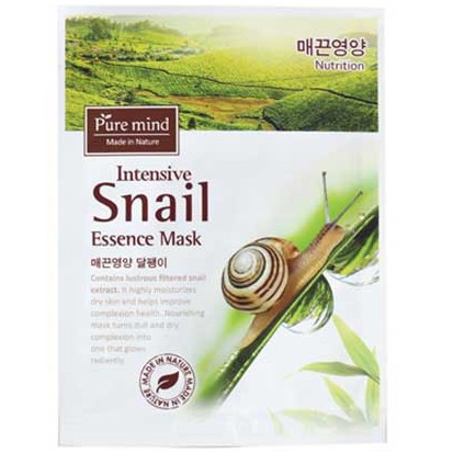 [Mã BMBAU50 giảm 7% đơn 99K] Mặt nạ Ốc Sên Pure Mind Intensive Snail Essence Mask 23ml