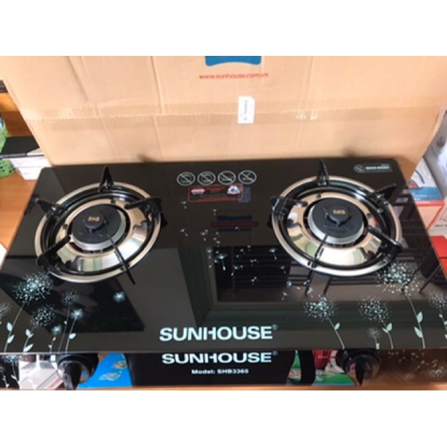 Bếp gas đôi SUNHOUSE SHB3365 - CHÍNH HÃNG SUNHOÚE - Full box