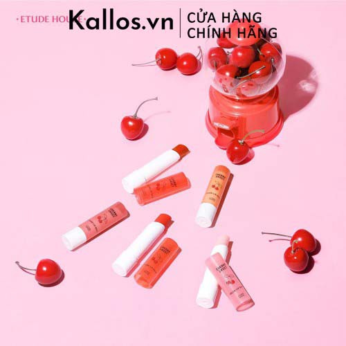 [TEM CHÍNH HÃNG] Son Dưỡng Có Màu Etude House Cherry Sweet Color Lip Balm