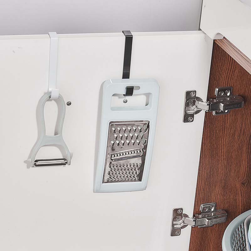 Set 1/2 Móc Treo Đồ Gắn Sau Cánh Cửa Bằng Nhôm Tiện Dụng