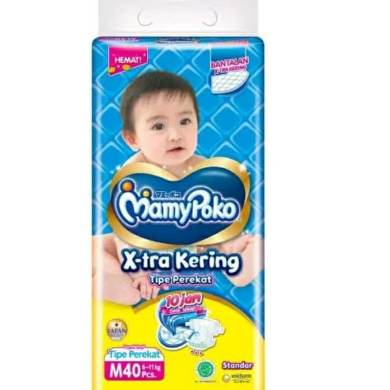 Giấy Dán Tường Siêu Dính Mamy Poko X-Tra Khô M40