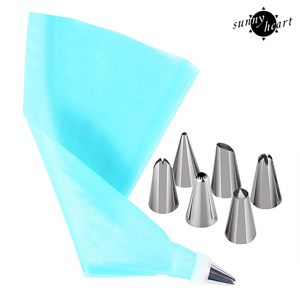 (Hàng Mới Về) Set 8 Đuôi Bắt Bông Kem Trang Trí Bánh Tiện Dụng 1y