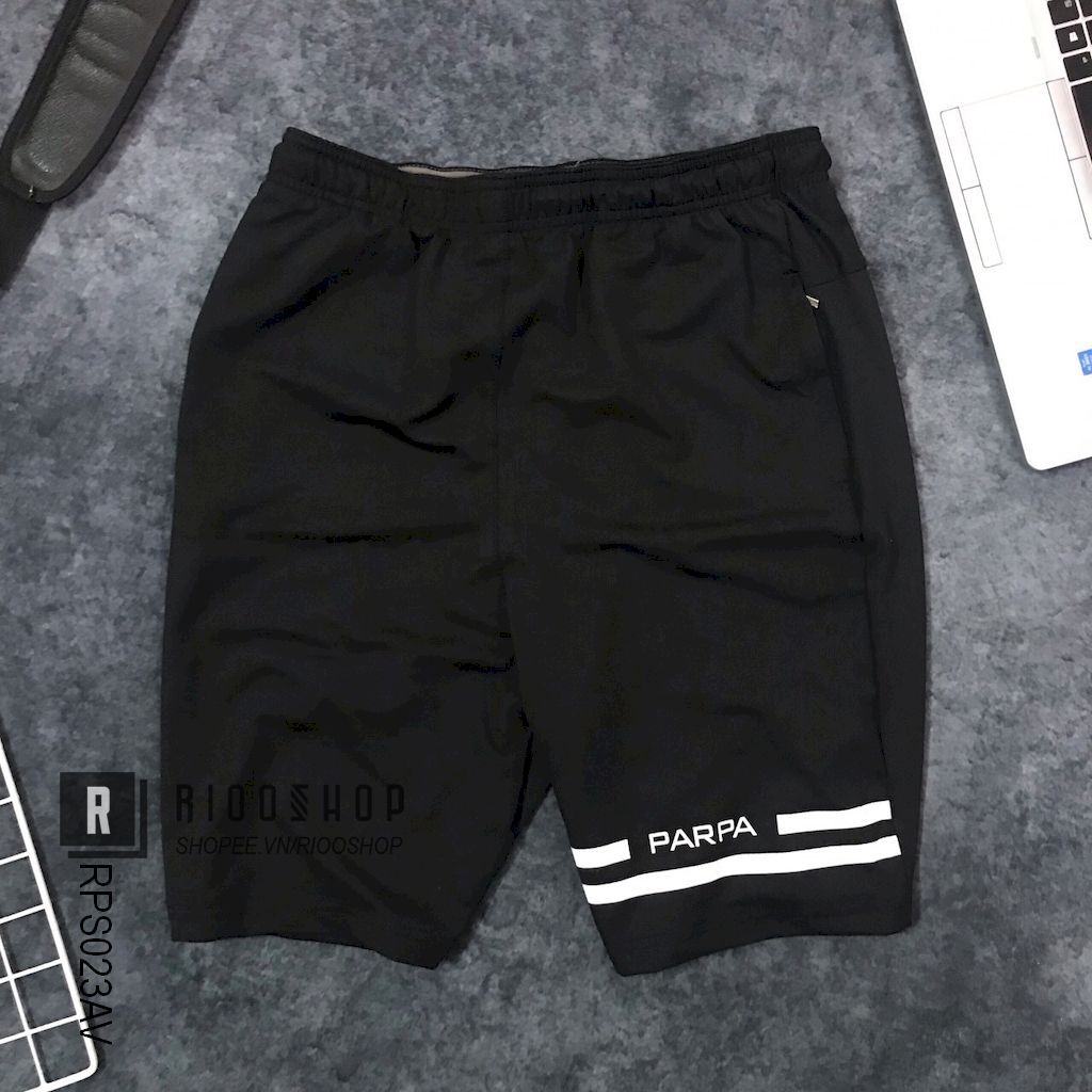 Quần ngắn nam thể thao thun lạnh hàng cao cấp parpa RPS023av - quần short thun Riooshop