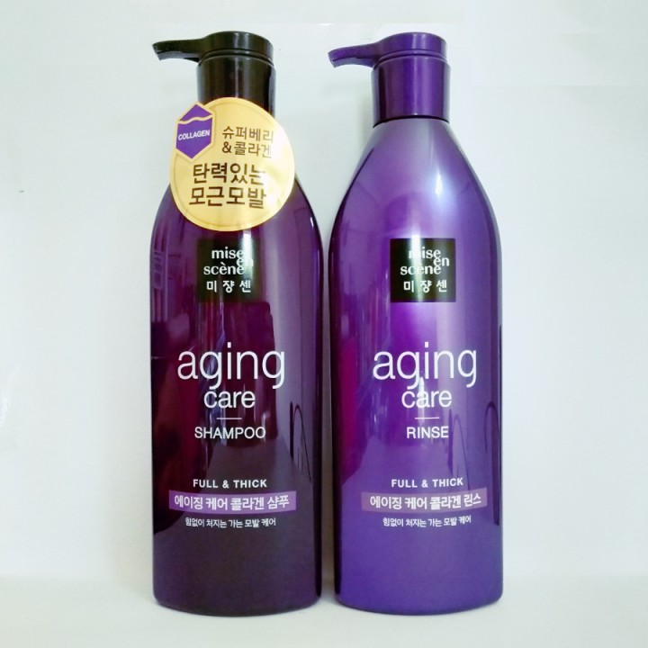 Dầu gội hoặc xả Mise En Scene Aging Care Hàn Quốc 680ml