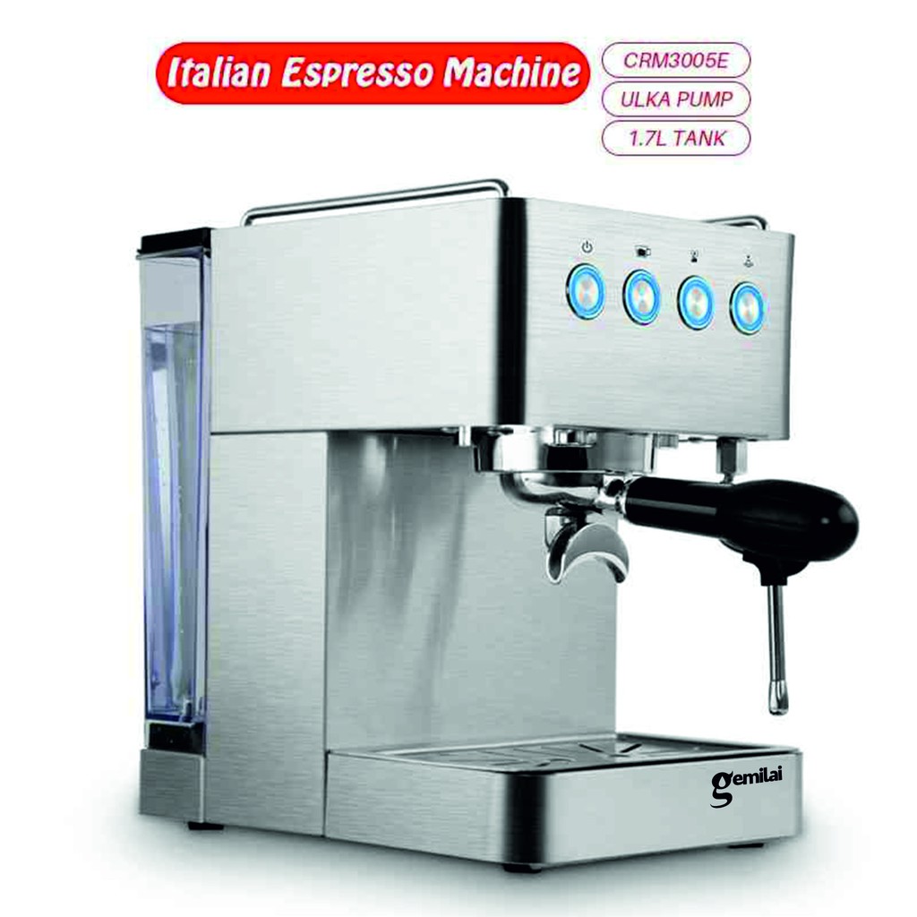 Máy pha cafe CRM Gemilai 3005E espresso