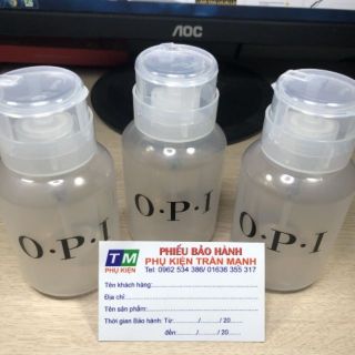 Lọ đựng acetone opi