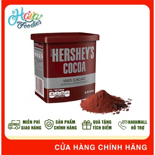 Bột cacao nguyên chất không đường hershey's
