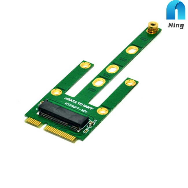 Thẻ Chuyển Đổi mSATA Sang M2 NGFF 6.0 Gb / s NGFF M2 SATA Bus SSD B Cho Máy Tính mSATA M2
