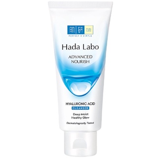 Sữa Rửa Mặt 80g Hada Labo Dưỡng Ẩm Tối Ưu Advanced Nourish Hyaluron Cleanser Chính Hãng