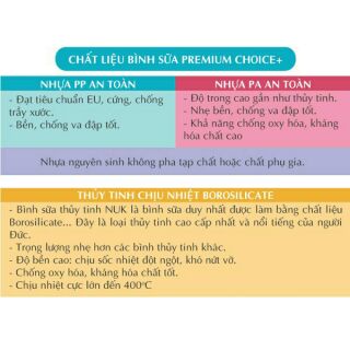 Bình sữa nuk thủy tinh 240ml