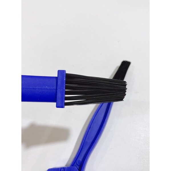 Bàn chải 3D 2 đầu cọ vệ sinh sên, làm sạch xích xe máy