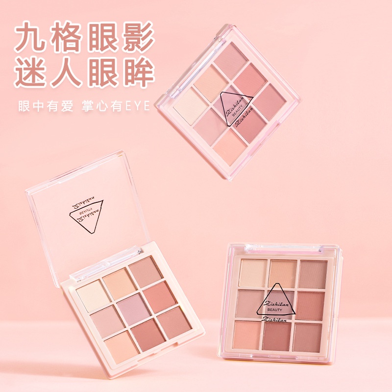 Bảng phấn mắt tông nâu cam đất siêu thịnh hành