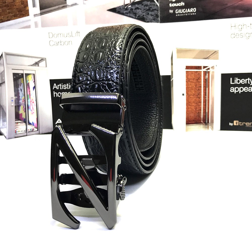 Thắt lưng/ dây nịt nam khóa tự động có hộp đựng hãng RB theo kèm