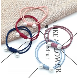 Dây buộc tóc dễ thương hạt ngọc