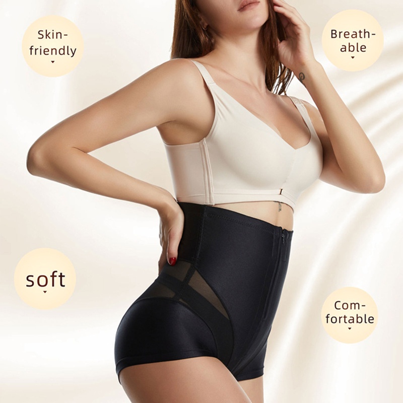 Brroa Quần Lót Lưng Cao Định Hình Vòng Eo Không Đường May Có Móc Phía Trước Cho Nữ