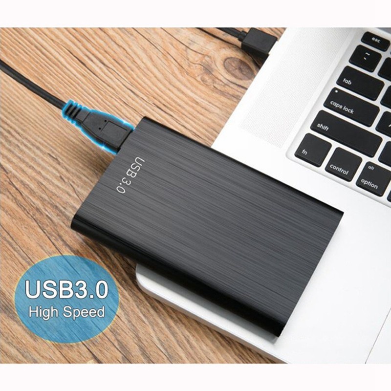 Hộp Đựng Ổ Cứng Usb 3.0 2.5 Inch Bằng Hợp Kim Nhôm Màu Đen | BigBuy360 - bigbuy360.vn
