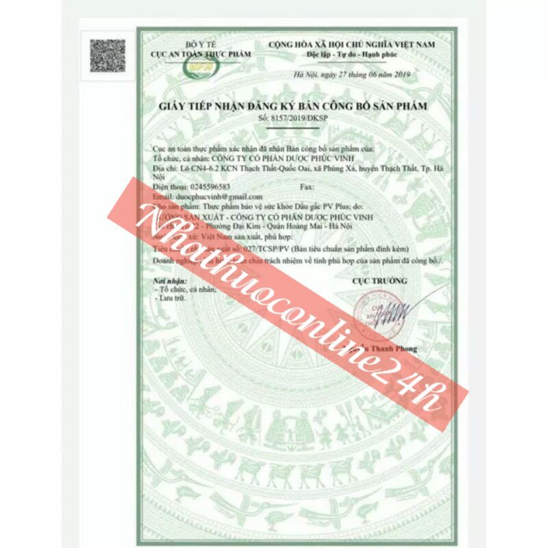 Viên dầu gấc PV (lọ 100 viên) | BigBuy360 - bigbuy360.vn