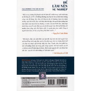 Sách - Để làm nên sự nghiệp - Alphabooks