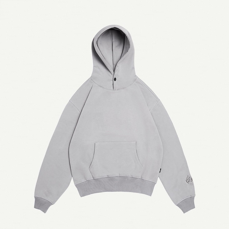 ACE METAL BOXY HOODIE/ Áo hoodie vải nỉ bông/ GAMBLE WORLDWIDE