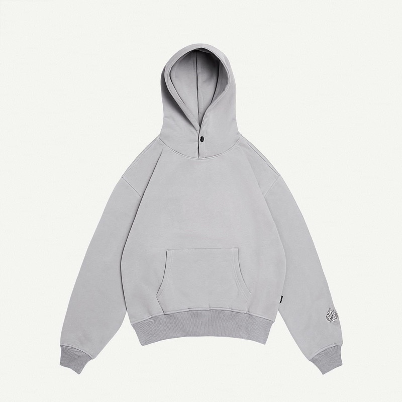 [Mã BMLT30 giảm đến 30K đơn 299K] ACE METAL BOXY HOODIE/ Áo hoodie vải nỉ bông/ GAMBLE WORLDWIDE