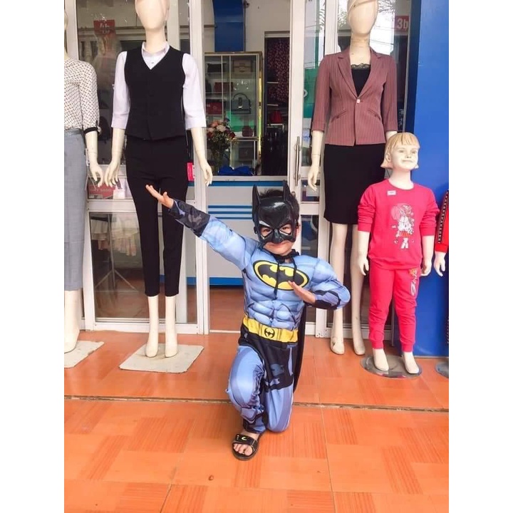 Quần áo Người Nhện cho bé Hoá Trang Người Dơi