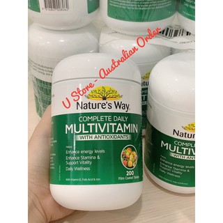 Vitamin tổng hợp Nature’s Way [Úc] Complete Daily Multivitamin