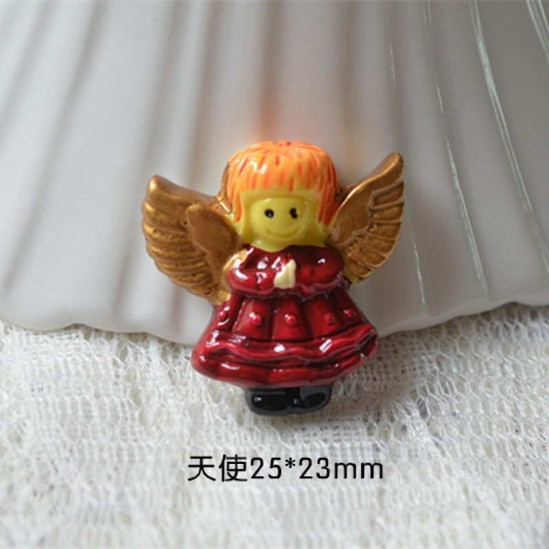 Set 10 mô hình cây thông noel bằng nhựa dùng để trang trí