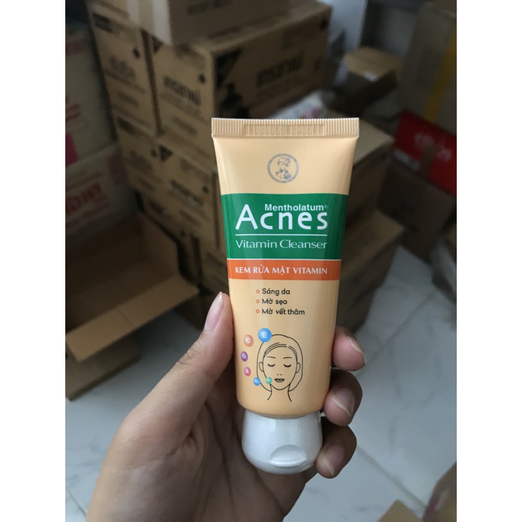 Sữa Rửa mặt ngăn ngừa mụn Acnes 50g - 100g