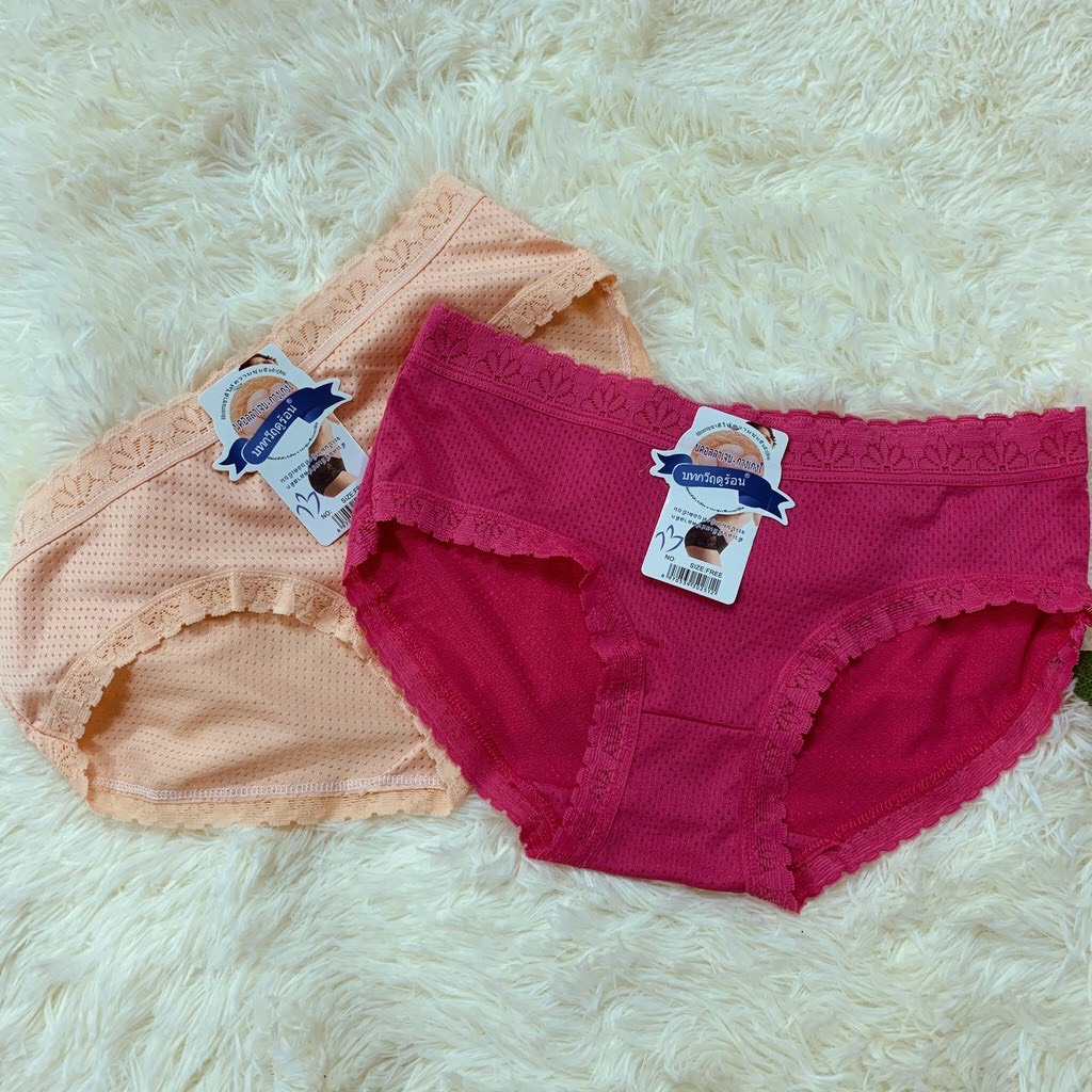 Quần lót nữ cạp cao chất cotton thông hơi mềm mại QL5885