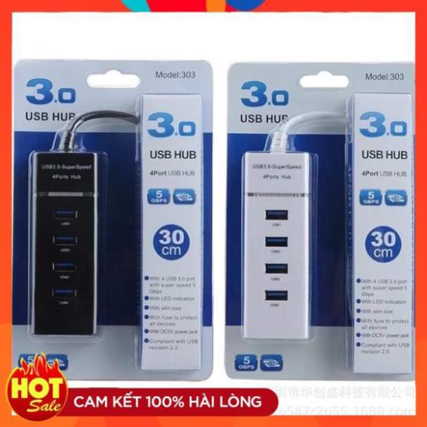 [Chính Hãng] Combo 10 Bộ Chia Usb 1 Ra 4 Cổng Usb 3.0  thành 4 cổng usb tốc độ cao&lt;br&gt;Thiết kế đẹp, có đèn led