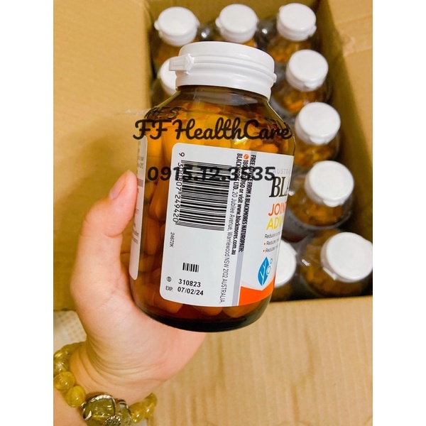 Viên Uống Bổ Xương Khớp Blackmores Joint Formula Advanced- Bôi Trơn Sụn Khớp, Giảm Đau Khớp