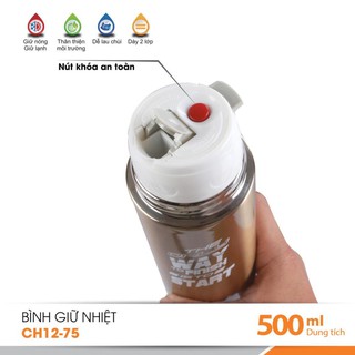 Bình giữ nhiệt 500ml COMET - CH12-75