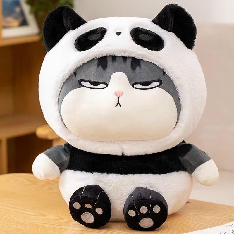 Gấu Bông mèo hoàng thượng cosplay siêu đáng yêu
