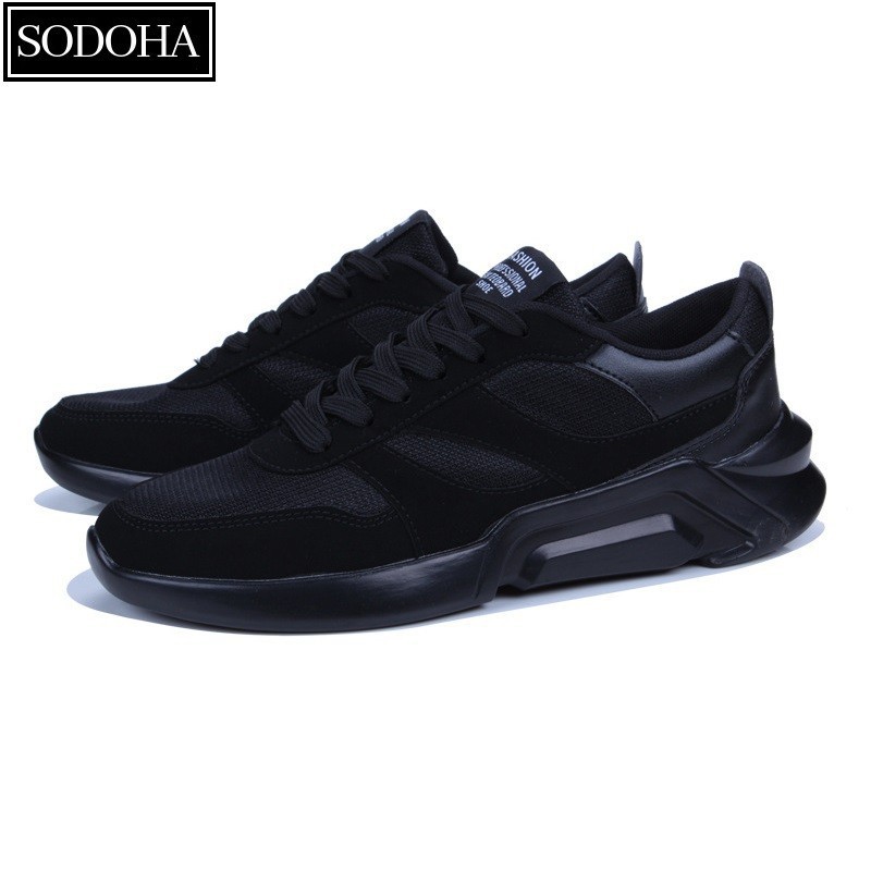 Giày Sneaker Nam Thể Thao SODOHA S9-0985B Màu Đen