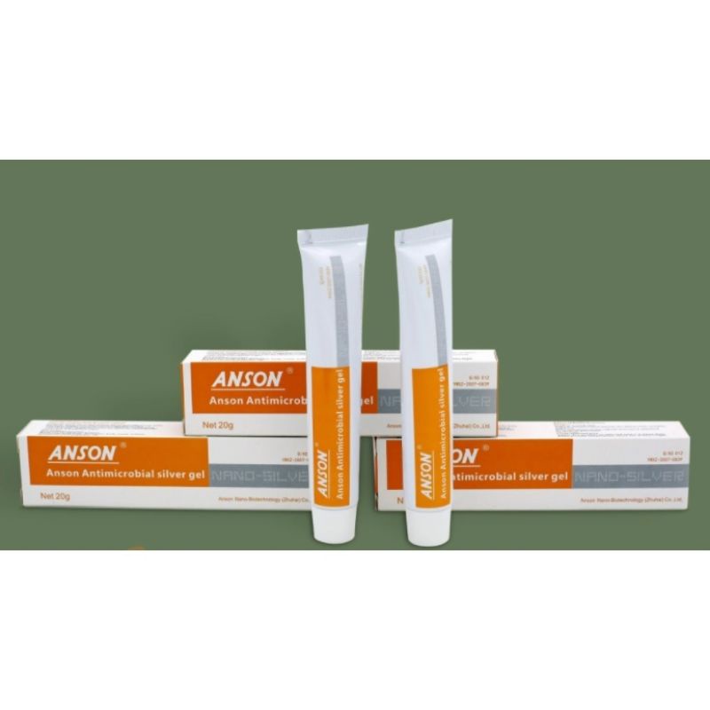 Gel bôi bỏng NANO Ag+ SILVER ANSON cam kết chất lượng