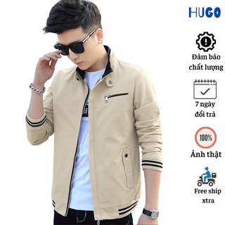 Áo khoác kaki nam 2 lớp cao cấp, áo khoác nam Fashion AK01