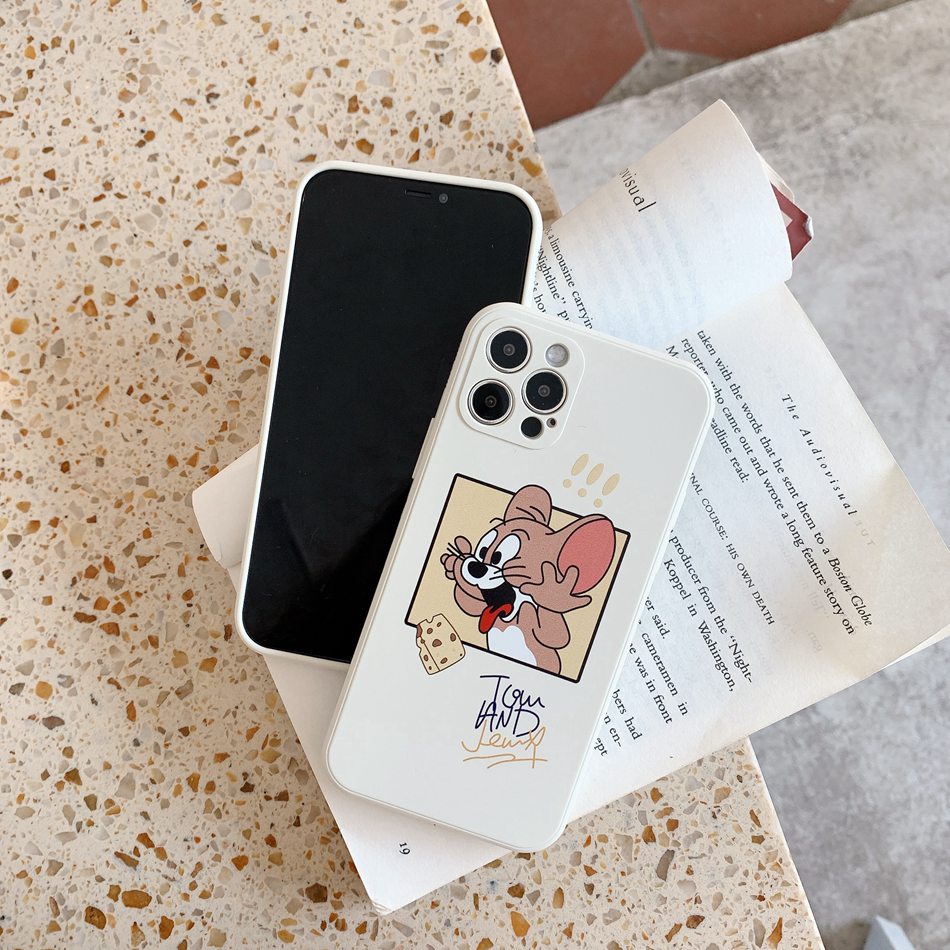 Ốp điện thoại silicone mềm dễ thương dành cho Apple Iphone 11 12 Pro 12pro Max 12mini 7 8 Plus X Xs Max Xr | BigBuy360 - bigbuy360.vn
