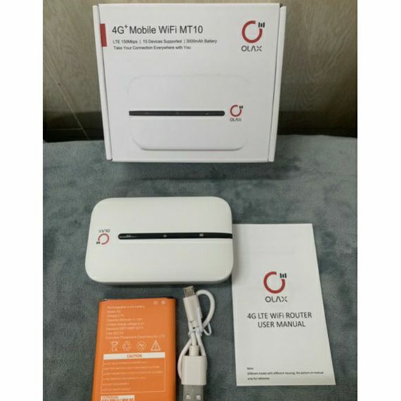 Bộ Phát Wifi 4G Olax MT10 tốc độ 150M_ pin 3000mah chính hãng