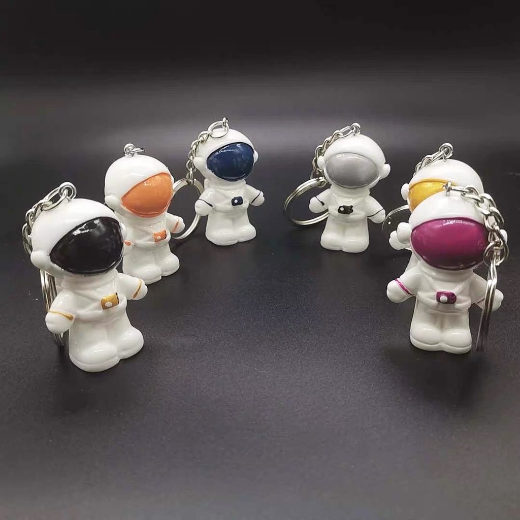 Móc Khóa Phi Hành Gia, Móc Khóa Cute Đáng Yêu Đủ Loại Màu, Móc khóa treo ô tô, Treo BaLo