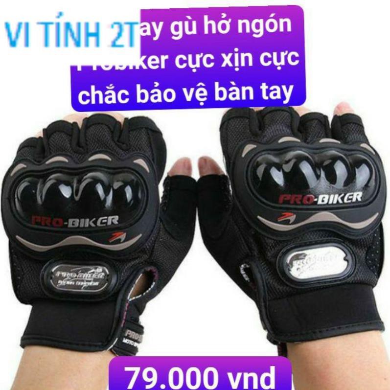 Bao tay gù hở ngón Probiker cực xịn cực chắc bảo vệ bàn tay