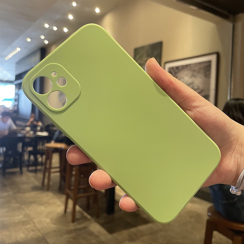 Ốp lưng Iphone silicon dẻo cạnh vuông IP12 6plus/6splus/7/7plus/8/8plus/x/xr/xs/11/12/pro/max/plus/promax