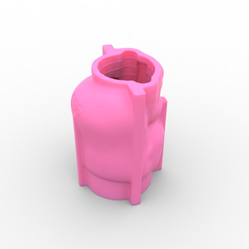 Khuôn Silicone Làm Chậu Hoa Bằng Resin Epoxy UV Hình Cô Gái Dễ Thương