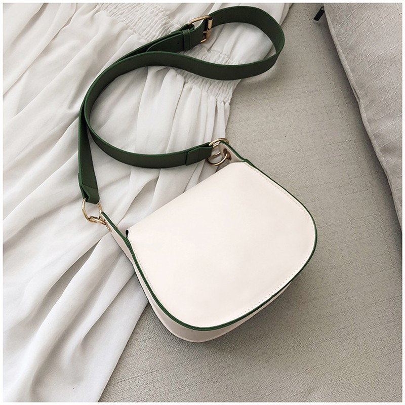 Túi đeo chéo khóa cài tròn kiểu mới cá tính sành điệu TCL50