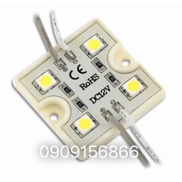 Đèn Led hắt 4 mắt 5054 (20 bóng/ 1 dây led)