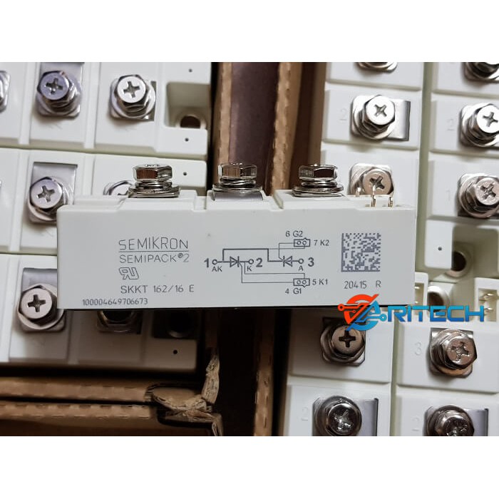SKKT162/16E, SKKT 162/16E Thyristor Semikron công suất 160A 1600V