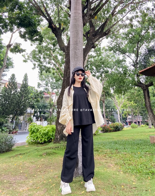Quần Culottes nút XCS