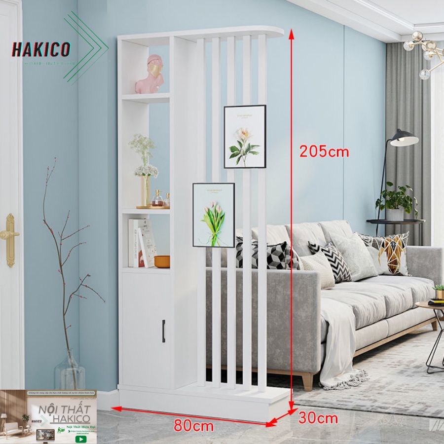 Tủ Kệ Vách Ngăn Nan Gỗ KICO  Chống Mối Mọt Ngăn Cách Phòng - Liên Kết Hộc Tủ Để Đồ Cực Đẹp