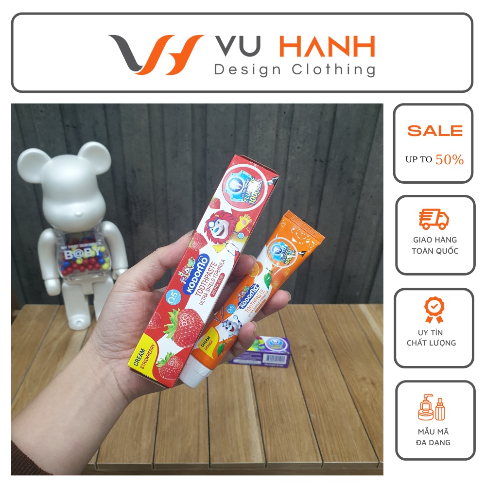 Kem đánh răng trẻ em combo 3 | Shop Vũ Hạnh