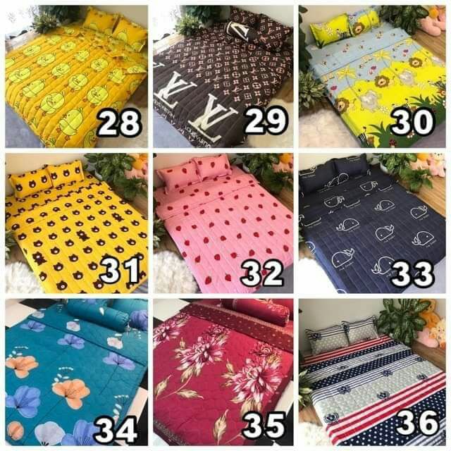 Set chăn ga gối cotton