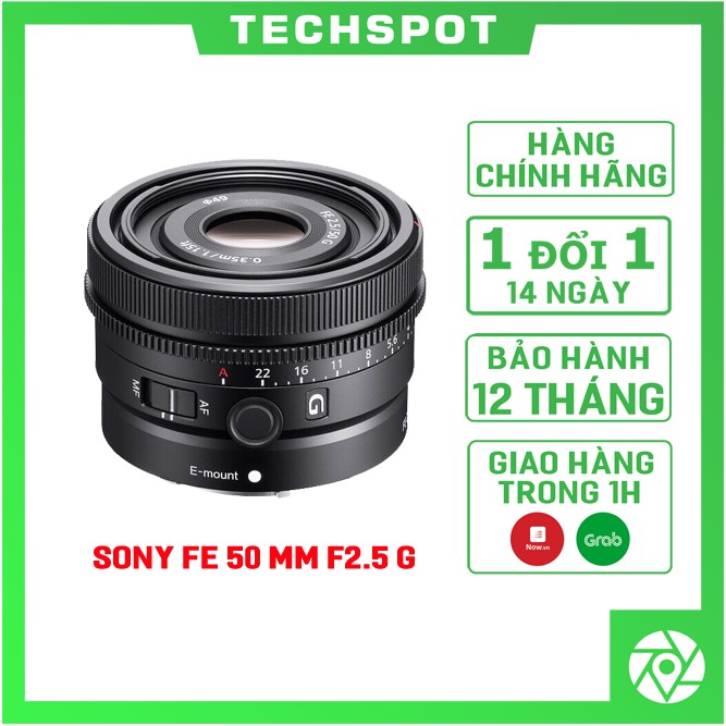 Ống Kính Sony FE 50 mm F2.5 G Chính Hãng